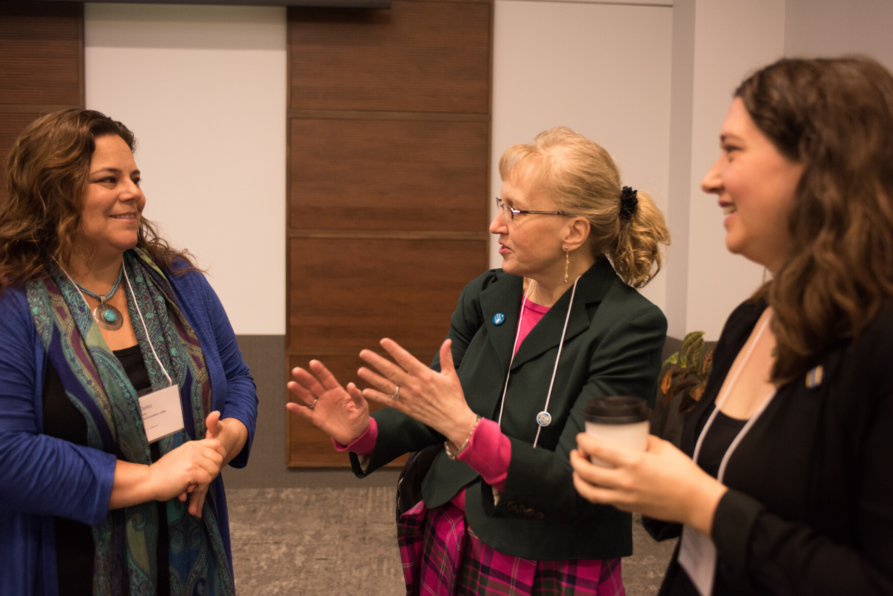 Dr. Sharon Straus (centre) at the Summit for Women in Academic Medicine